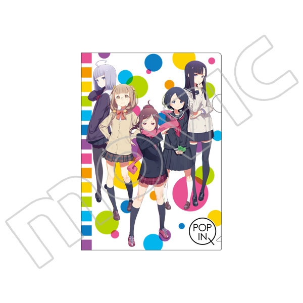 【グッズ-クリアファイル】劇場版 ポッピンQ クリアファイル/A:制服