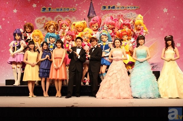 『Go!プリンセスプリキュア』『春のカーニバル』合同記者会見レポ