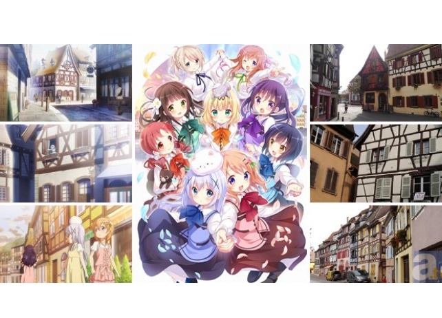 TVアニメ『ごちうさ』で巡るヨーロッパの旅【聖地巡礼】