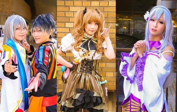 『リゼロ』『アイナナ』など、コスプレイヤーだらけのAGF2016
