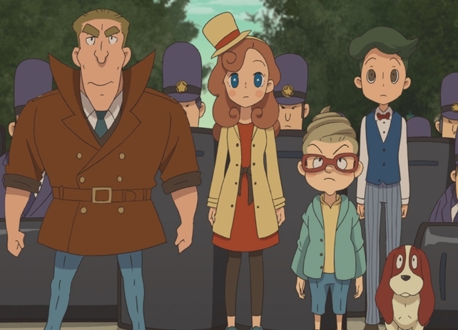 『レイトン ミステリー探偵社』第38話「踊るスコットランドヤード大捜査線」の先行カット公開