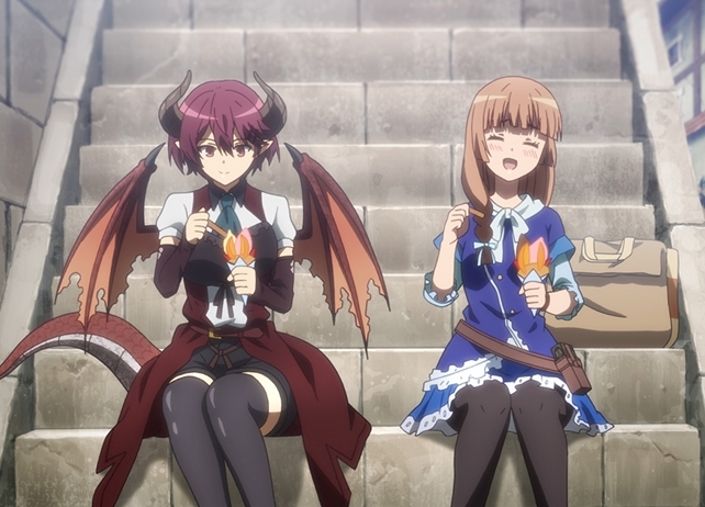 冬アニメ『マナリアフレンズ』第3話「姫様の休日」の先行場面カット公開