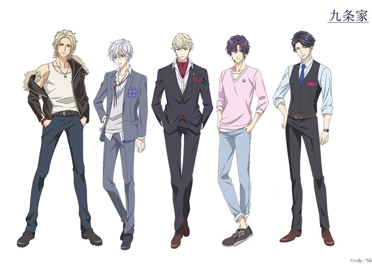 TVアニメ『スタンドマイヒーローズ』九条家キャラクター設定が解禁