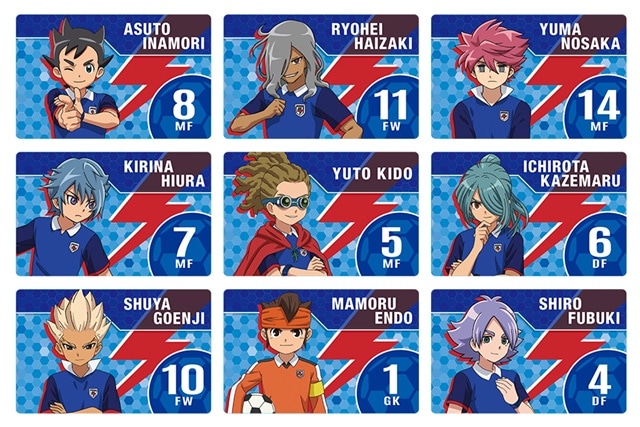 アニメイトで「イナズマイレブン オールスター選抜ファン投票フェア」開催