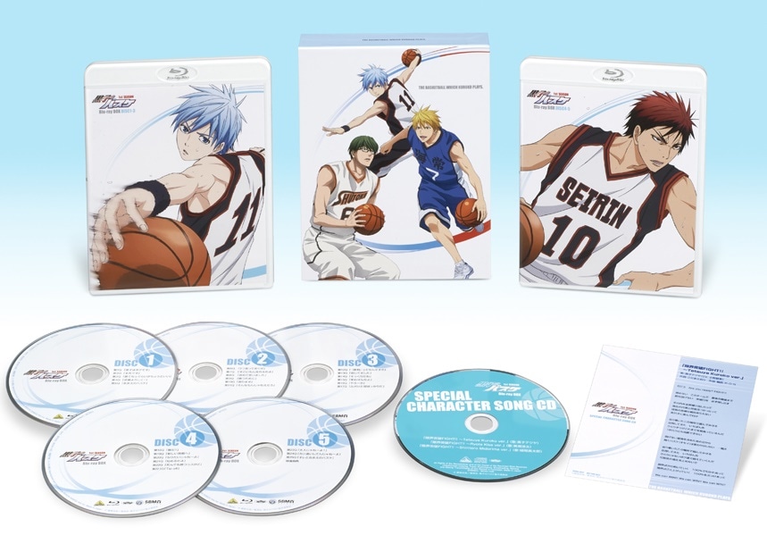『黒子のバスケ』TVシリーズ初BDBOX化！第1弾は1月29日発売