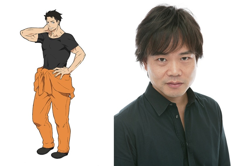 TVアニメ『炎炎ノ消防隊』秋樽桜備役は中井和哉に決定