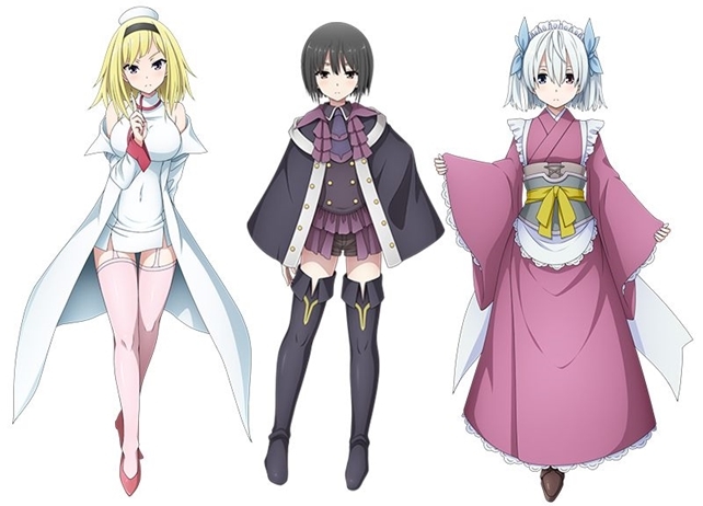 『トリニティセブン』スマホゲーのオリジナルキャラ3名解禁