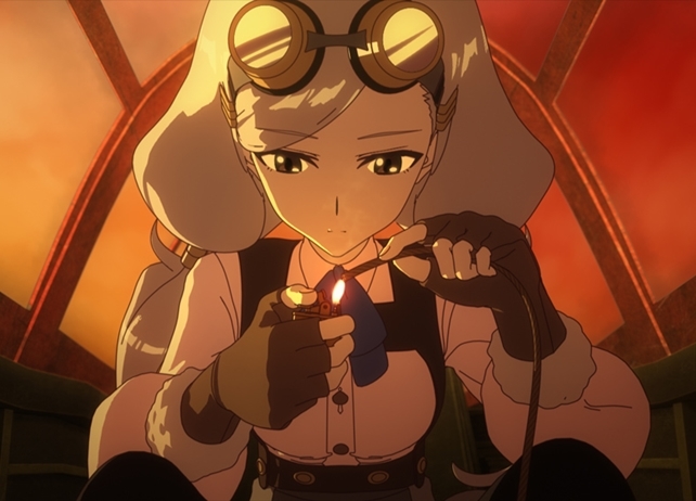 『荒野のコトブキ飛行隊』第7話「ナサリンの１ポンド硬貨」より場面カット到着！