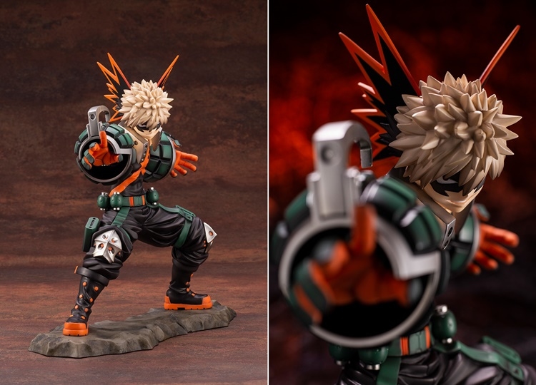 TVアニメ『僕のヒーローアカデミア』爆豪勝己がスケールフィギュアで登場