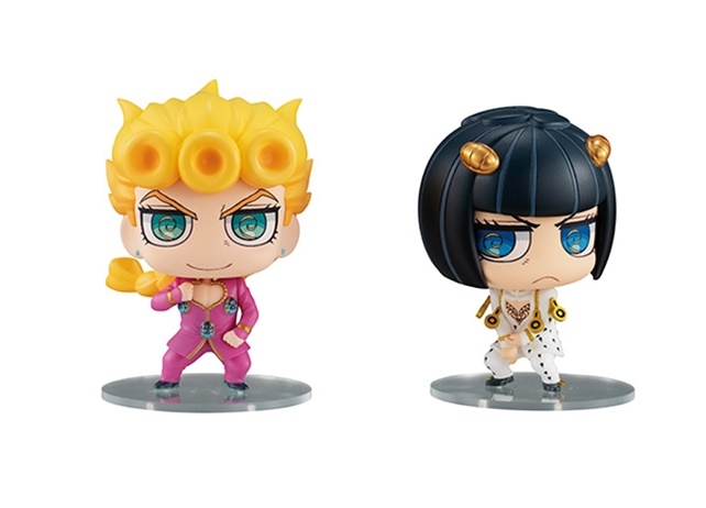 『ジョジョの奇妙な冒険 黄金の風』ジョルノとブチャラティのデフォルメフィギュア登場