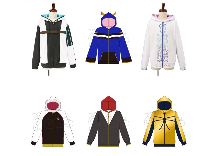 『Fate/EXTELLA LINK』サーヴァントをイメージしたパーカーが登場