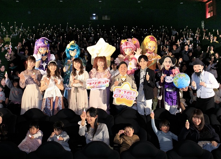 『映画プリキュアミラクルユニバース』完成披露舞台挨拶が開催