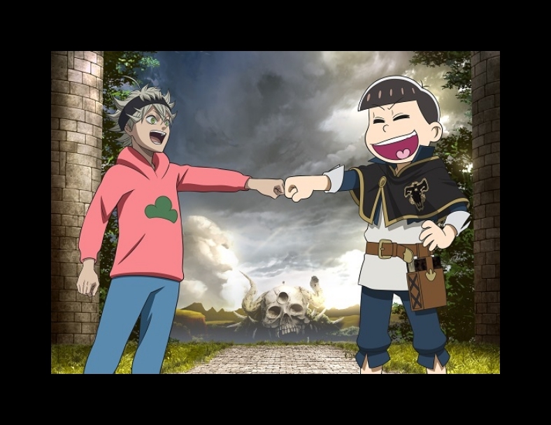 『えいがのおそ松さん』×アニメ『ブラクロ』コラボビジュアル解禁