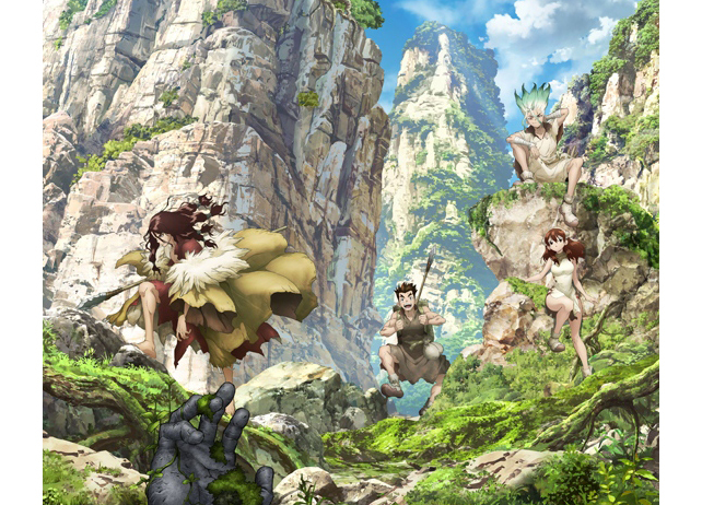 夏アニメ『Dr.STONE』メインスタッフ・キービジュ第2弾公開