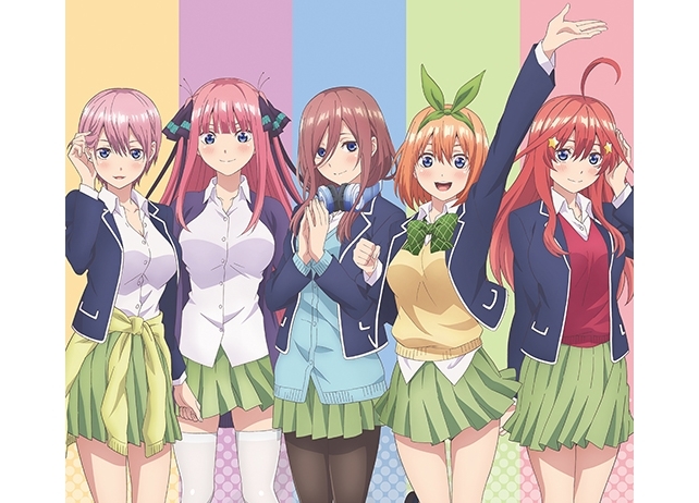 「五等分の花嫁 POP UP SHOP&キャンペーンin アニメイト」が4月12日よりスタート！