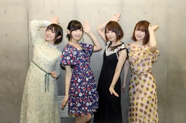『ごちうさ』AJステージ｜佐倉綾音、種田梨沙、佐藤聡美、内田真礼が登壇