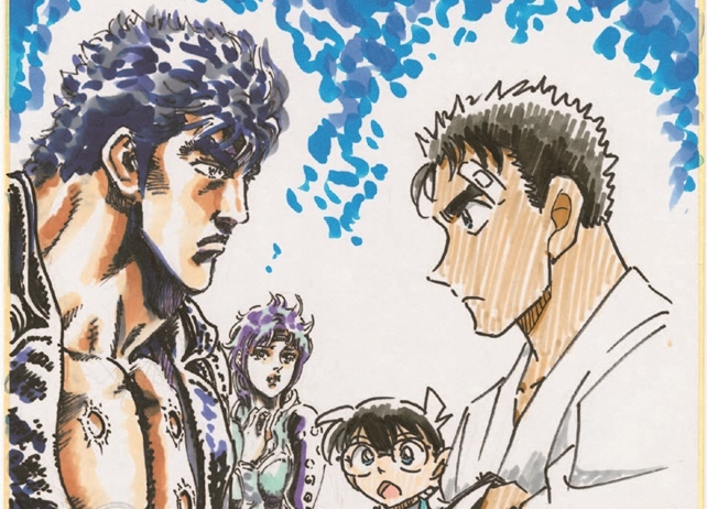 映画『名探偵コナン 紺青の拳』×『北斗の拳』の超異色コラボレーションが実現