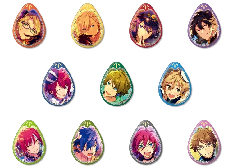 『あんさんぶるスターズ！』ペタル（花びら）型の缶バッジが登場