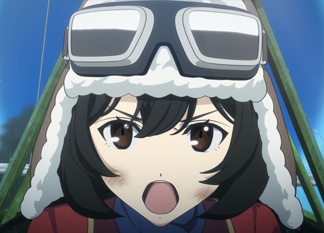 『荒野のコトブキ飛行隊』第12話(最終話)「夕陽のコトブキ飛行隊」の場面カット到着