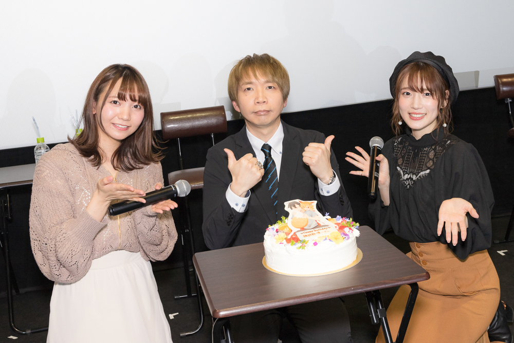 春アニメ『仙狐さん』上映会に和氣あず未、諏訪部順一、内田真礼登壇