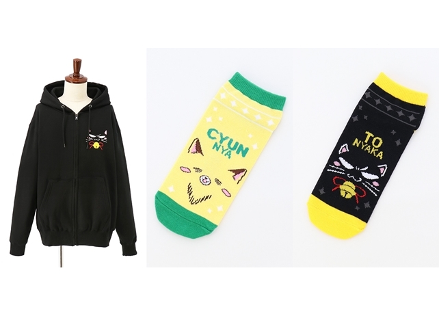 『だかいち』トーニャカさんパーカー＆イメージソックスがACOS(アコス)より発売決定！