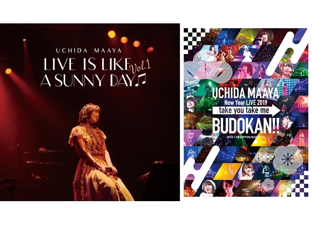 声優・内田真礼さんの武道館ライブBD&DVDジャケ写公開！