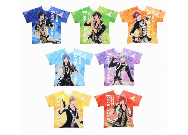 『アイナナ』のフルグラフィックTシャツがACOSにて発売決定！