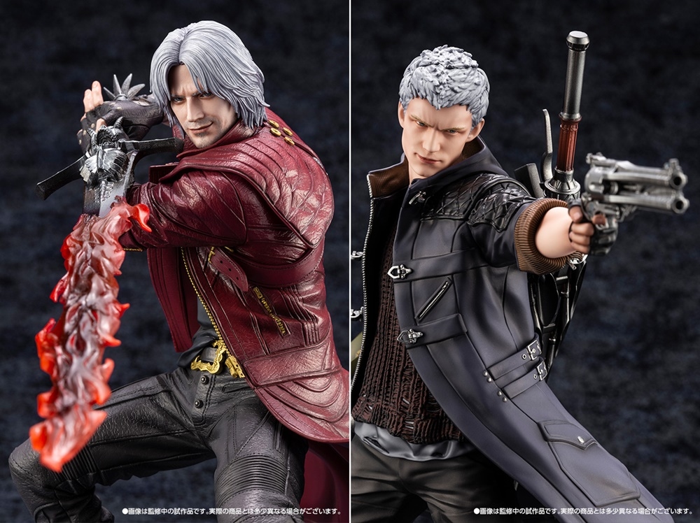 『DMC5』ダンテとネロがスケールフィギュア化