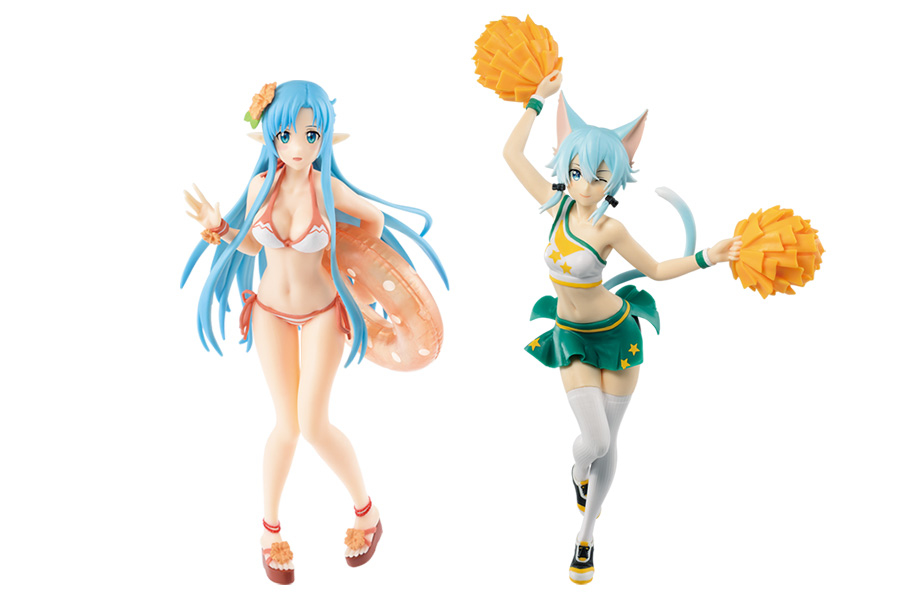 アプリ『SAO』よりシノンとアスナのフィギュアが登場！