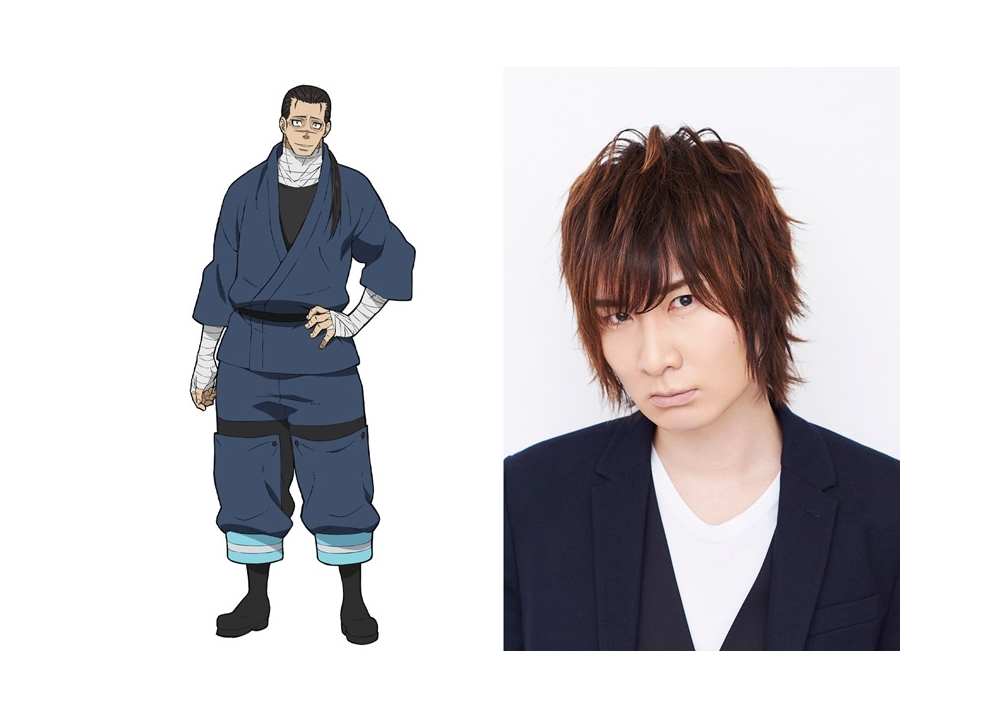 『炎炎ノ消防隊』相模屋紺炉役の声優に前野智昭が決定！