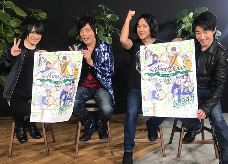 『テニスの王子様 BEST GAMES!!』声優陣のコメンタリー感想コメント到着