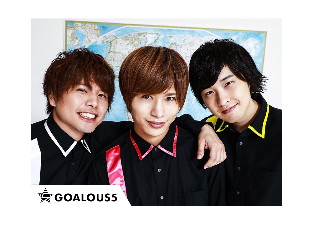 男性声優5人組「GOALOUS5」のWEB番組第1回より収録レポート到着