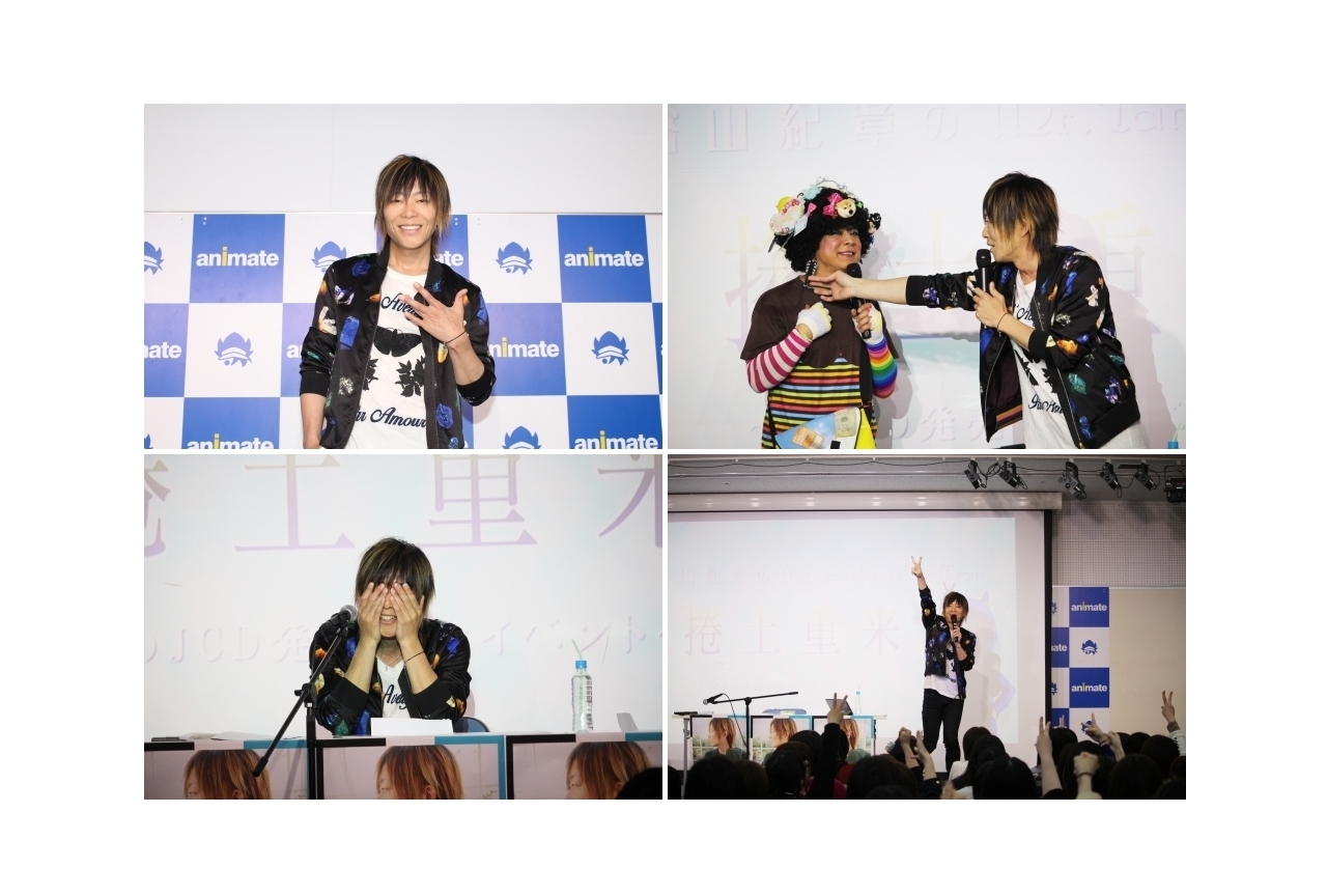 DJCD『谷山紀章のMr.Tambourine Ｍan～捲土重来～』発売記念イベントレポート