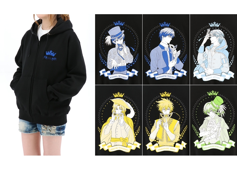 『新テニプリ』キャラプリントパーカーがACOS(アコス)より発売決定！