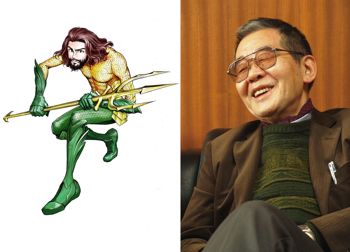 モンキー・パンチ氏プロデュース『アクアマン』のイラスト初公開