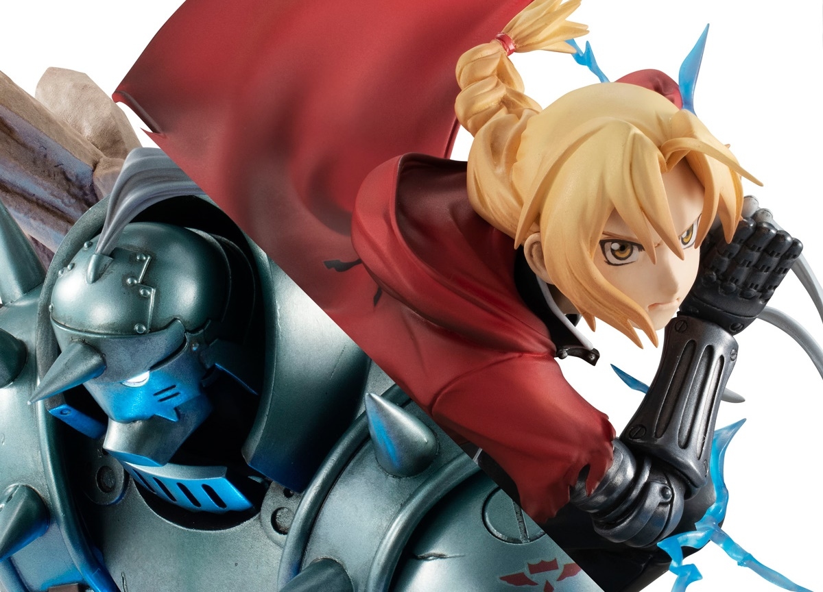 『鋼の錬金術師 FULLMETAL ALCHEMIST 』エルリック兄弟がフィギュア化