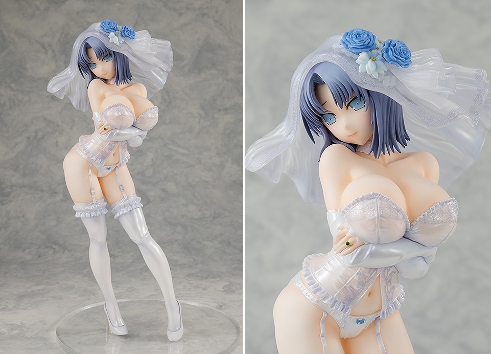 『閃乱カグラ』雪泉がウェディングランジェリー衣装でフィギュア化