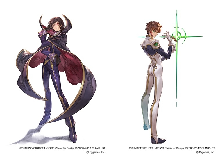 『グラブル』×『コードギアス』コラボイベント開催決定