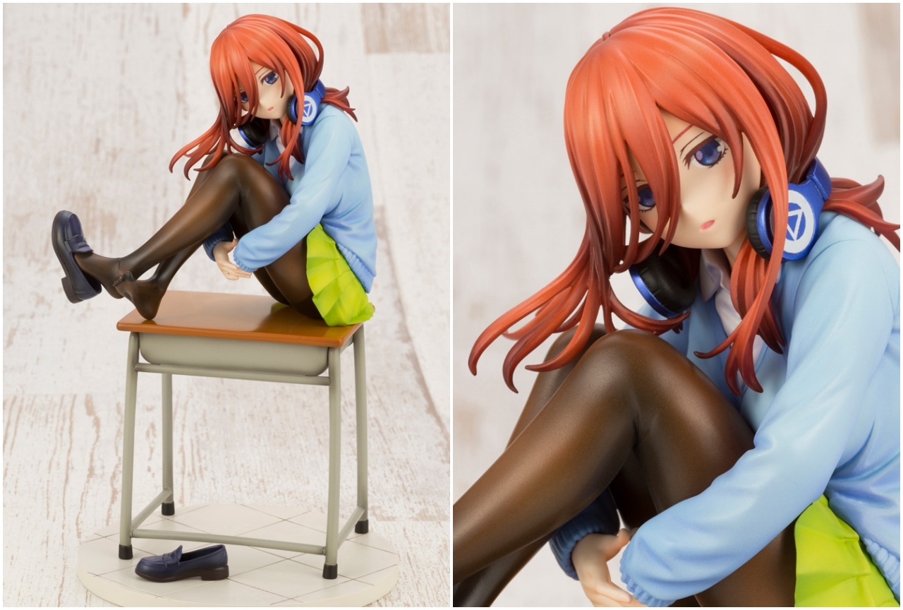 『五等分の花嫁』より三女・中野三玖の1/8フィギュアが登場！