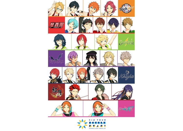 『あんスタ』DREAM LIVE 3rdツアーBD＆DVD3月14日発売