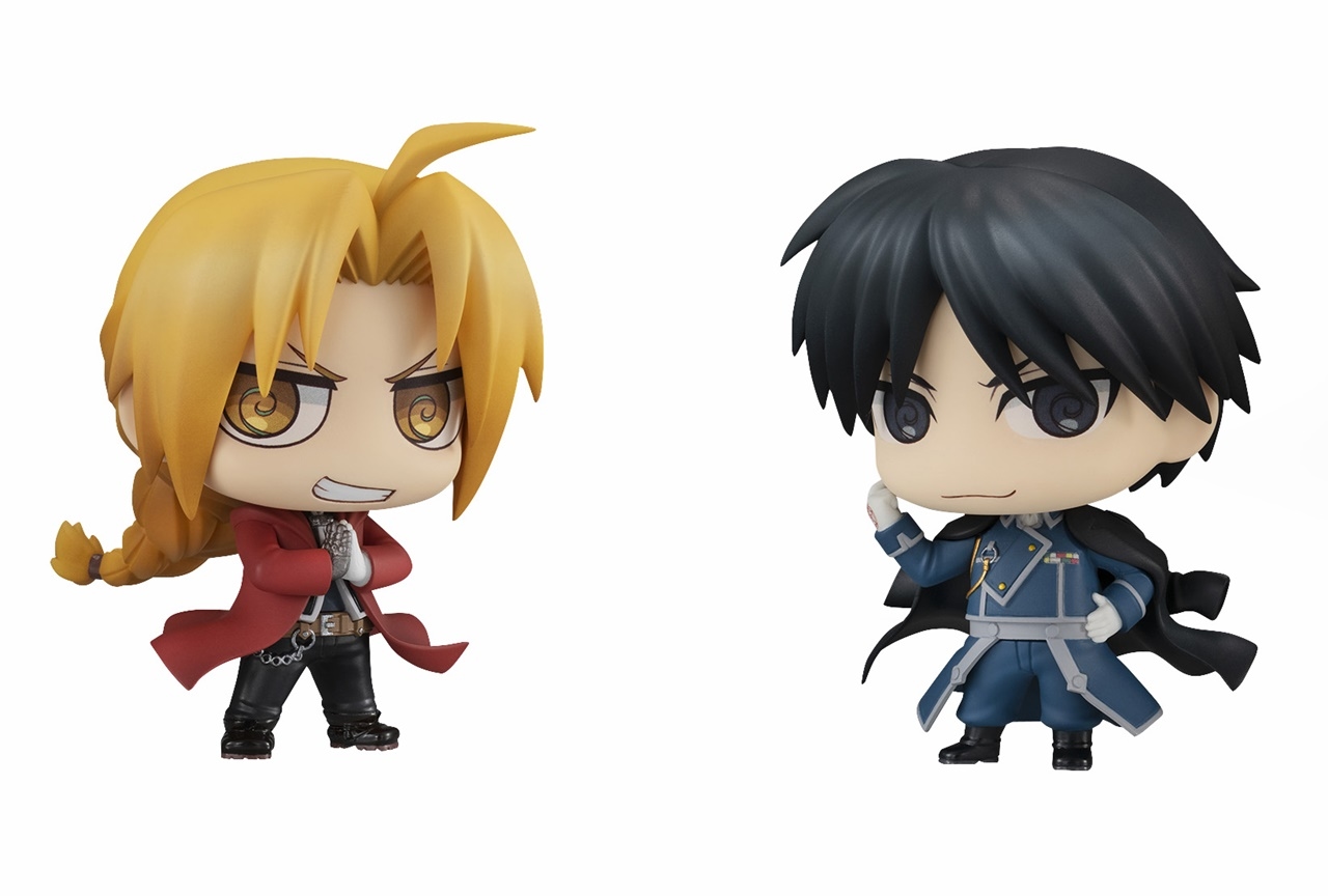 『鋼の錬金術師FA』より、エド&マスタング大佐のフィギュアが発売