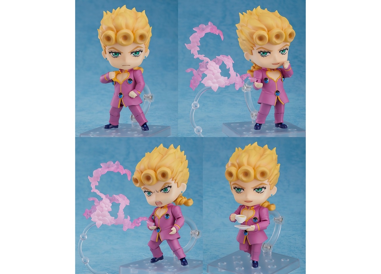 『ジョジョの奇妙な冒険 黄金の風』ジョルノがねんどろいど（フィギュア）が登場