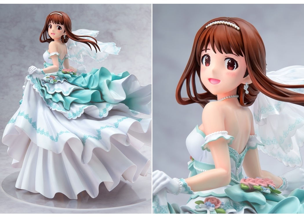 『アイドルマスター ミリオンライブ！』田中琴葉がウエディングドレス姿でフィギュア化