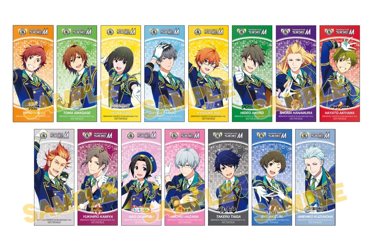 『アイドルマスター SideM』のフェアが7月19日より開催！
