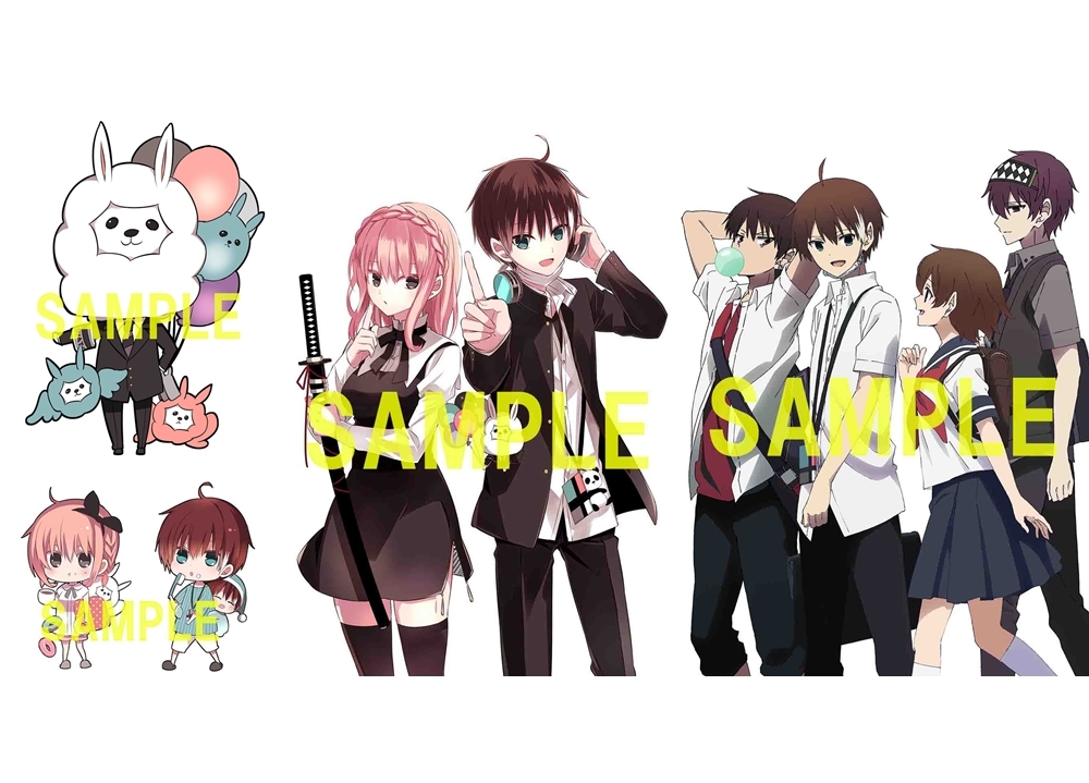 『ナカノヒトゲノム【実況中】』BD＆DVD第1巻、アニメイト限定予約キャンペーン特典のイラスト公開！