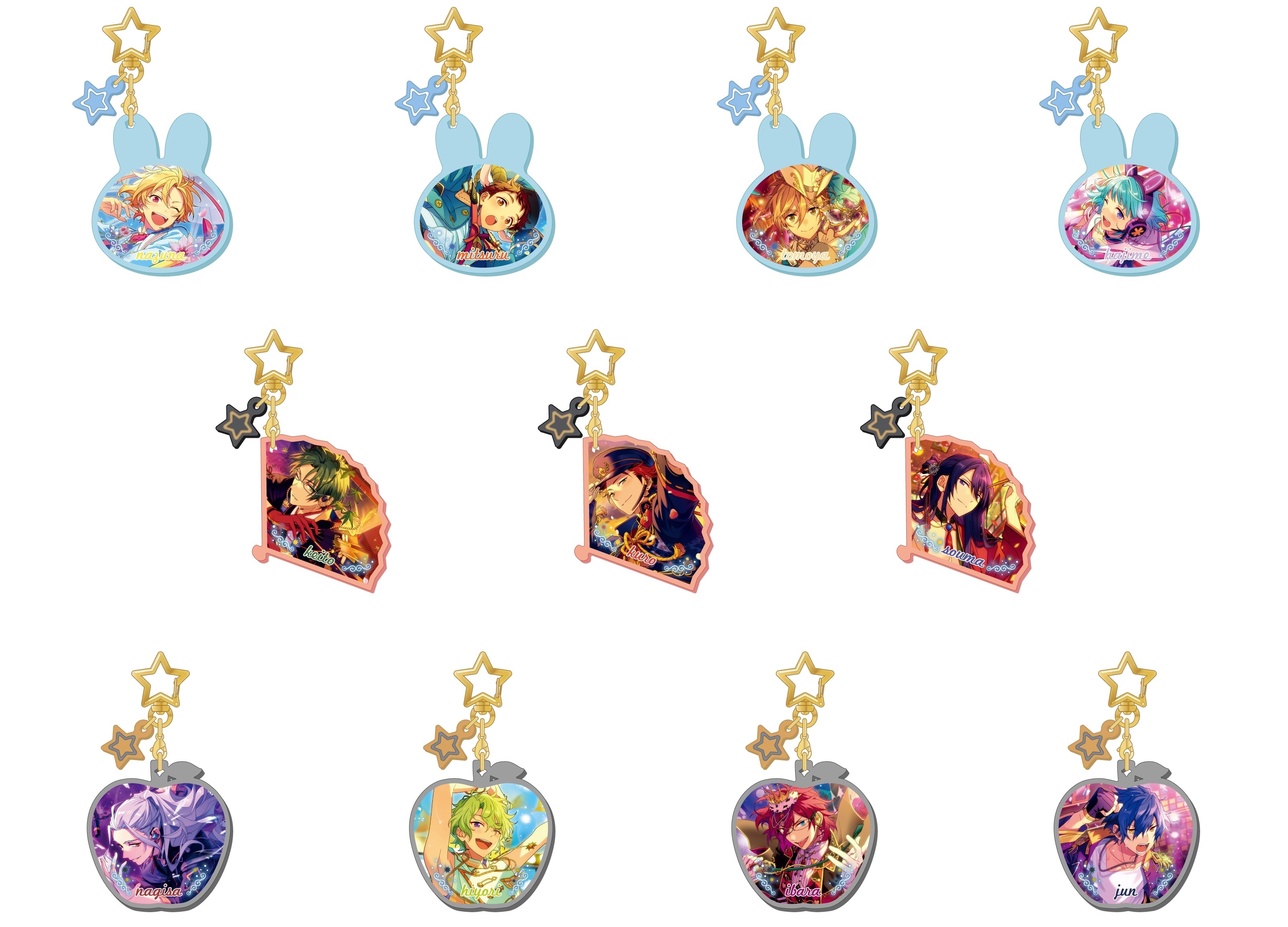 『あんスタ』スターキーホルダーコレクション“Unit ver.”登場
