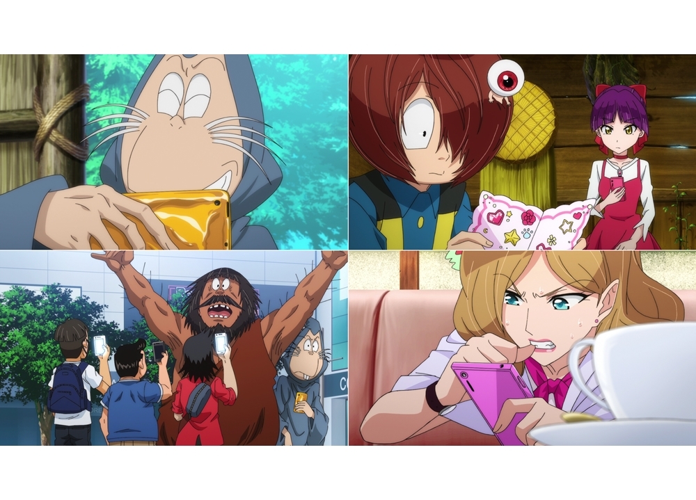 『ゲゲゲの鬼太郎』第67話「SNS中毒VS縄文人」より先行カット到着！