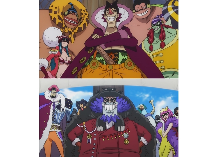 劇場版『ONE PIECE STAMPEDE』フォクシーとワポルの場面写真公開