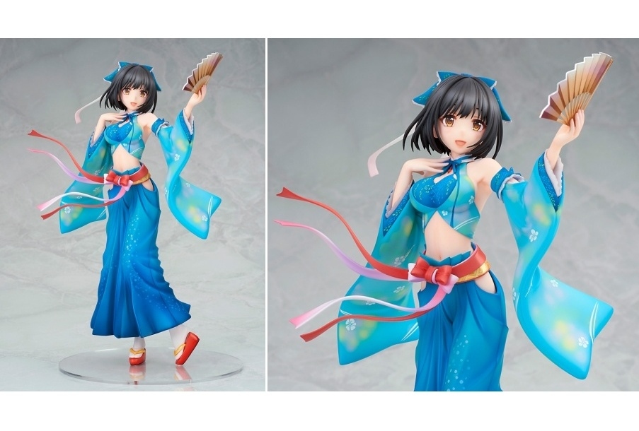 『アイドルマスター シンデレラガールズ』優雅に舞う鷹富士茄子がフィギュア化