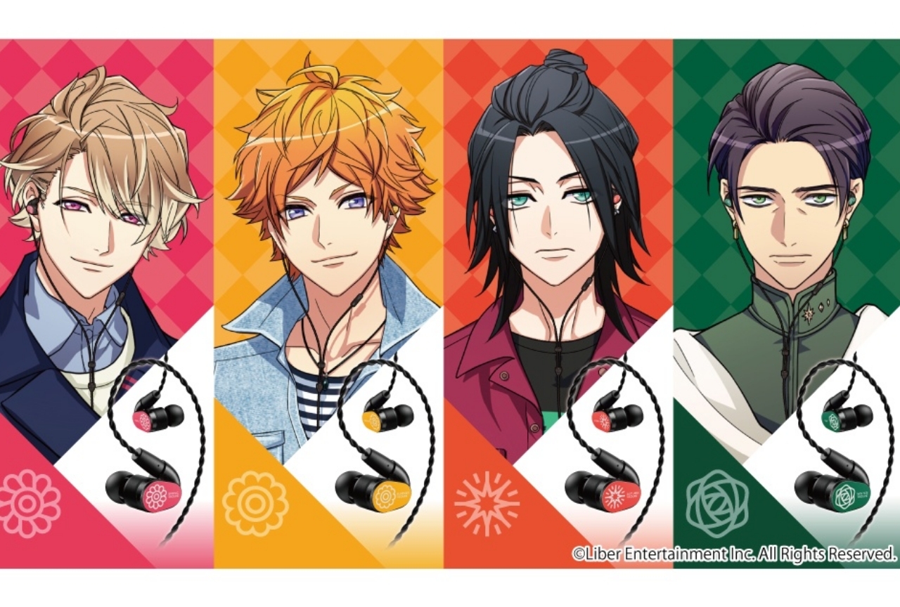 『A3!』のインナーイヤーヘッドホンコラボモデルが登場！